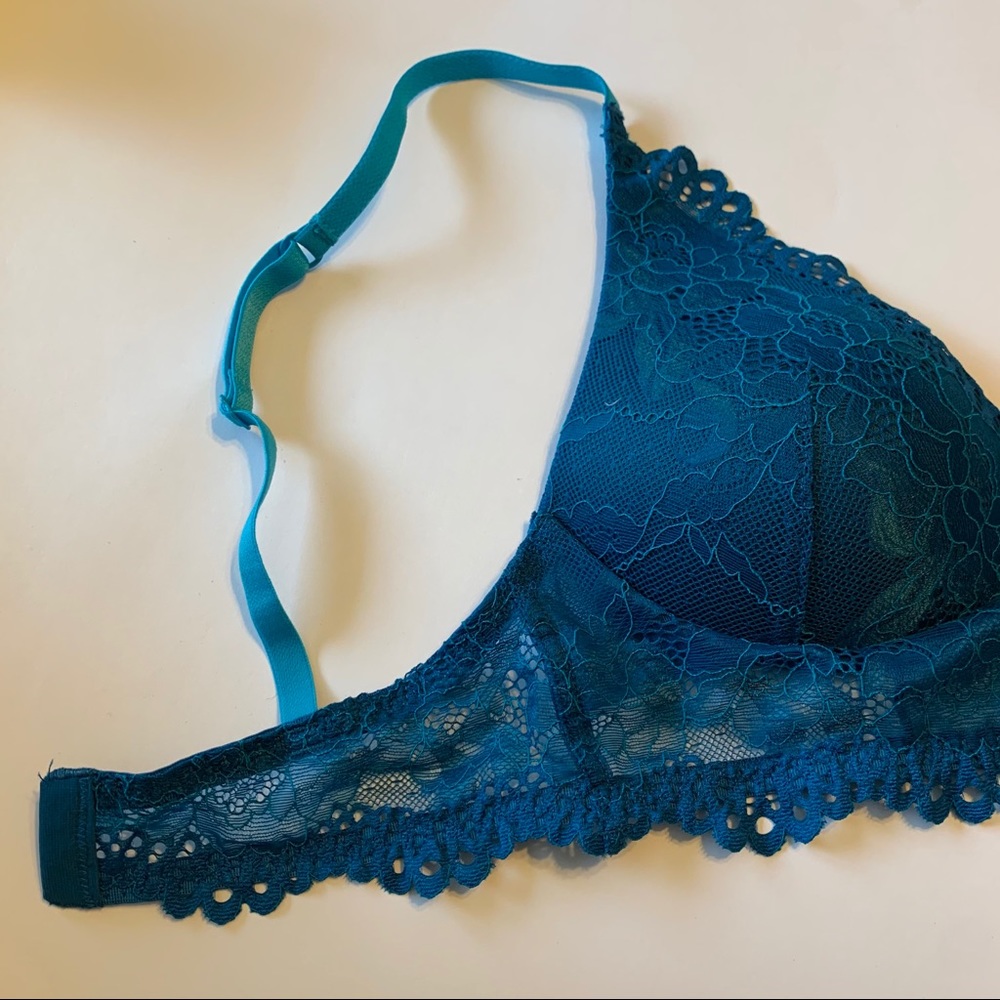 La Senza XS teal lace bra - Picture 6 of 10
